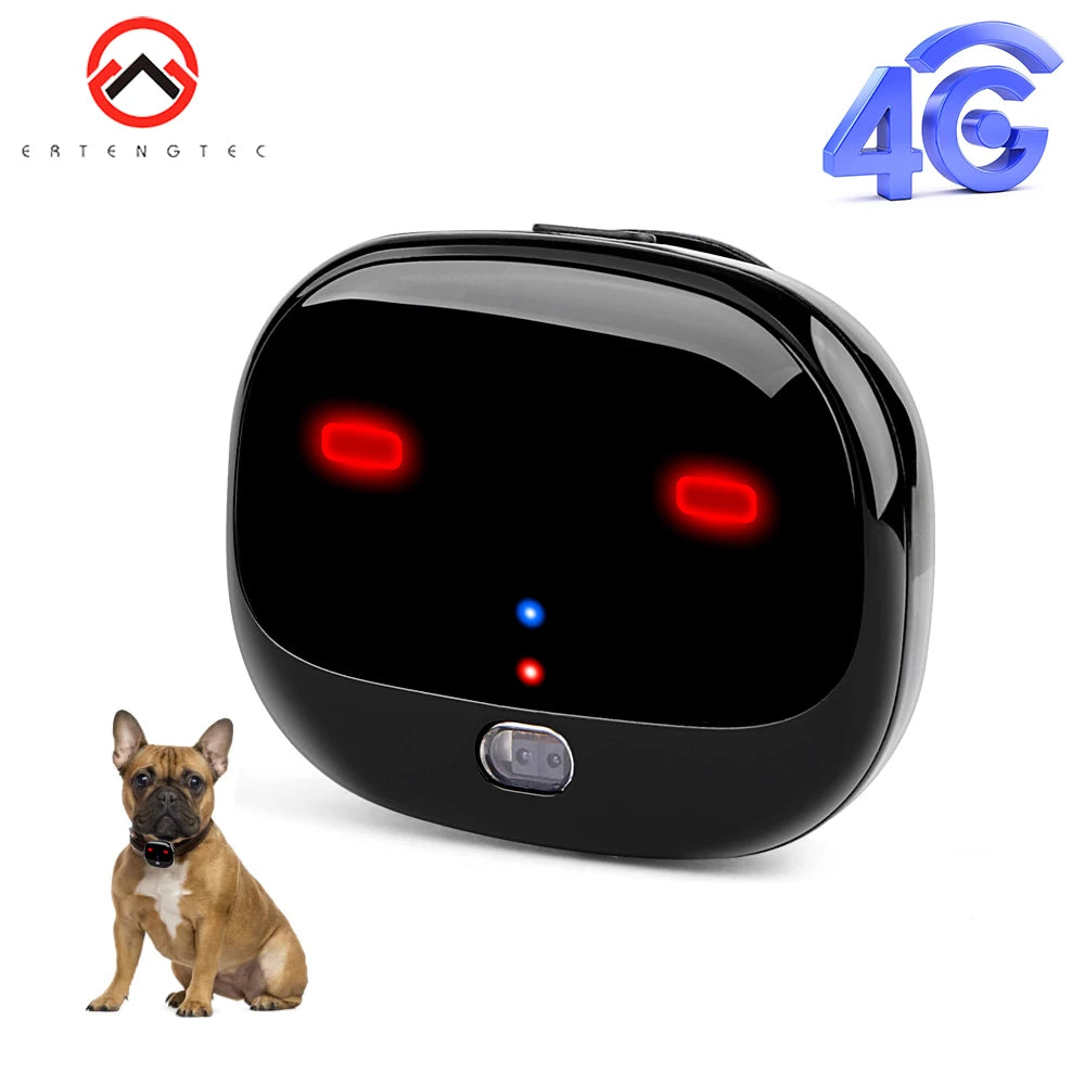 Mini GPS Pet GPS 4G LTE FDD Waterproof IP67 Cat Dog GPS WIFI Tracking Ringtone Call LED Light Low Battery Alarm GPS Pet Tracker