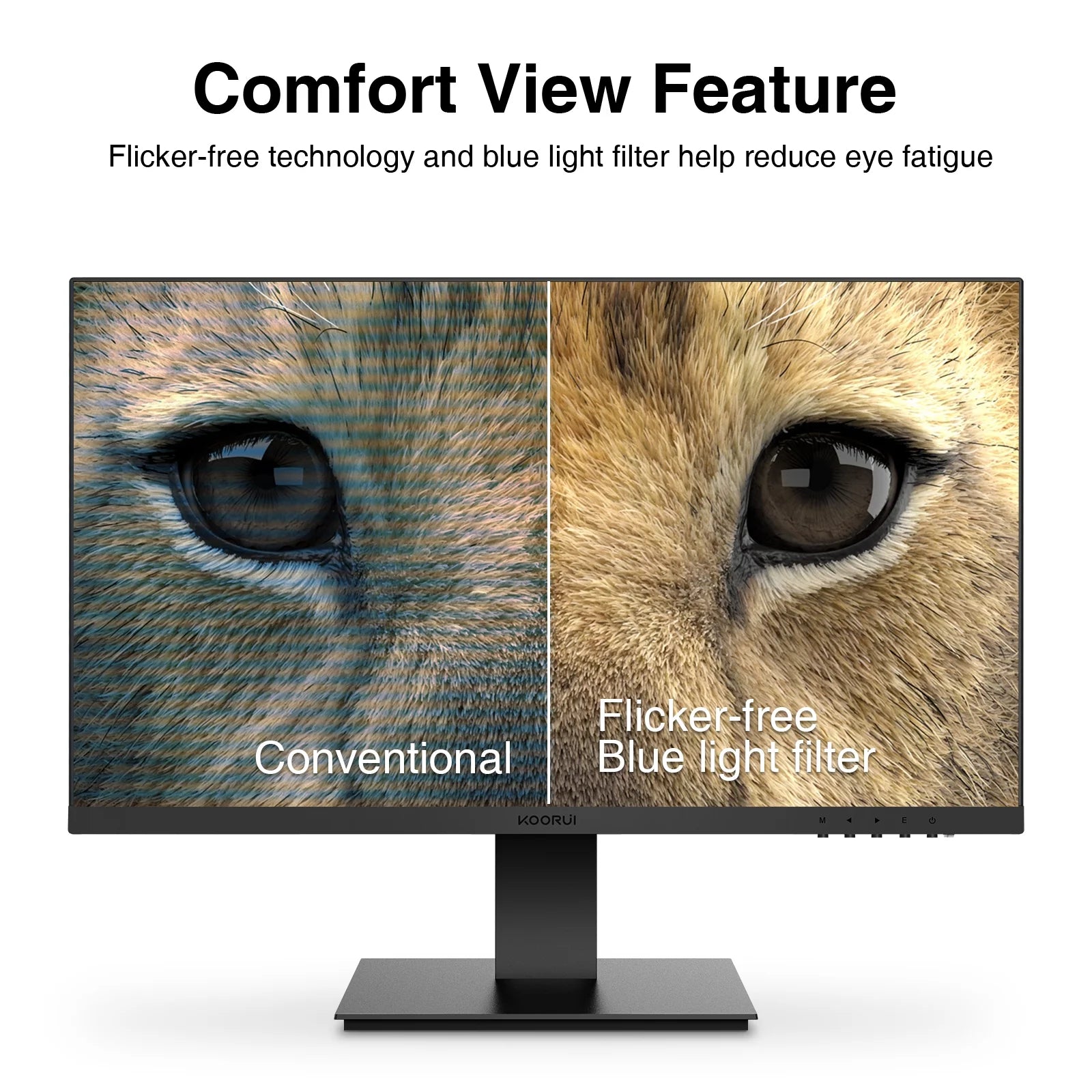 27'' 1080P PC Computer Monitor, VESA Mountable, Virtually Borderless Design 27N1A