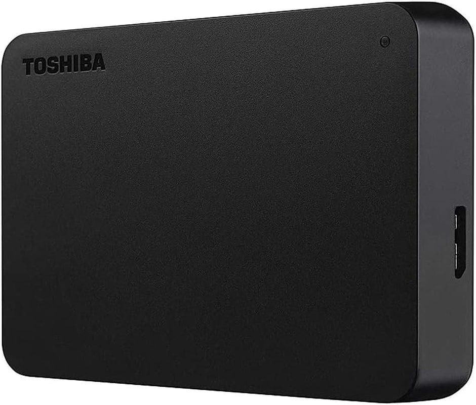 Canvio Basics 4TB Portable External Hard Drive USB 3.0, Black - HDTB440XK3CA